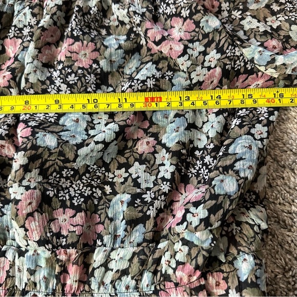 American Eagle Outfitters Floral Mini Dress - Black and Pink - Picture 5 of 8